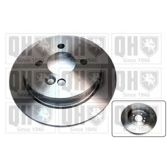 Jeu de 2 disques de frein arrière QUINTON HAZELL BDC6091