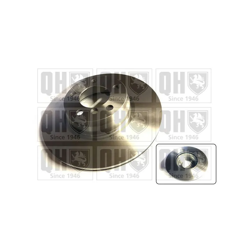 Jeu de 2 disques de frein avant QUINTON HAZELL BDC6092