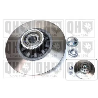 Jeu de 2 disques de frein arrière QUINTON HAZELL BDC6095