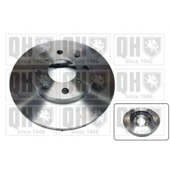Jeu de 2 disques de frein avant QUINTON HAZELL BDC6097
