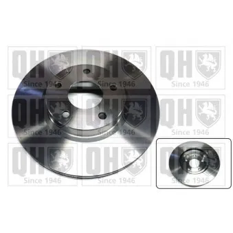 Jeu de 2 disques de frein avant QUINTON HAZELL BDC6109