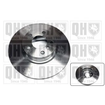 Jeu de 2 disques de frein avant QUINTON HAZELL BDC6111