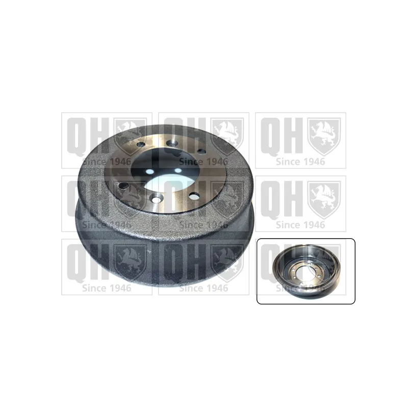 Tambour de frein QUINTON HAZELL BDR114