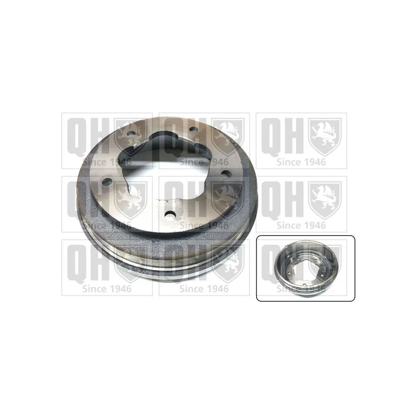 Tambour de frein QUINTON HAZELL BDR124