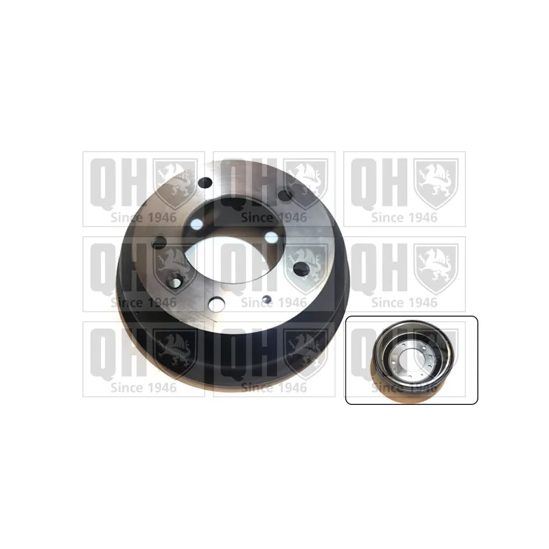 Tambour de frein QUINTON HAZELL BDR129