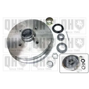 Tambour de frein QUINTON HAZELL BDR131R