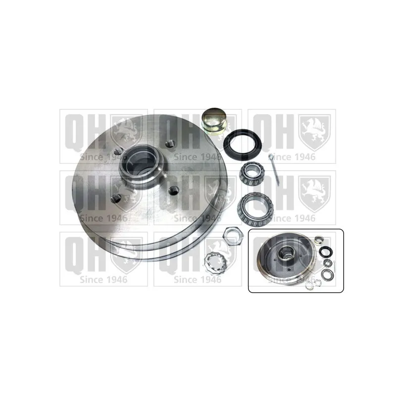 Tambour de frein QUINTON HAZELL BDR131R