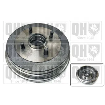 Tambour de frein QUINTON HAZELL BDR133