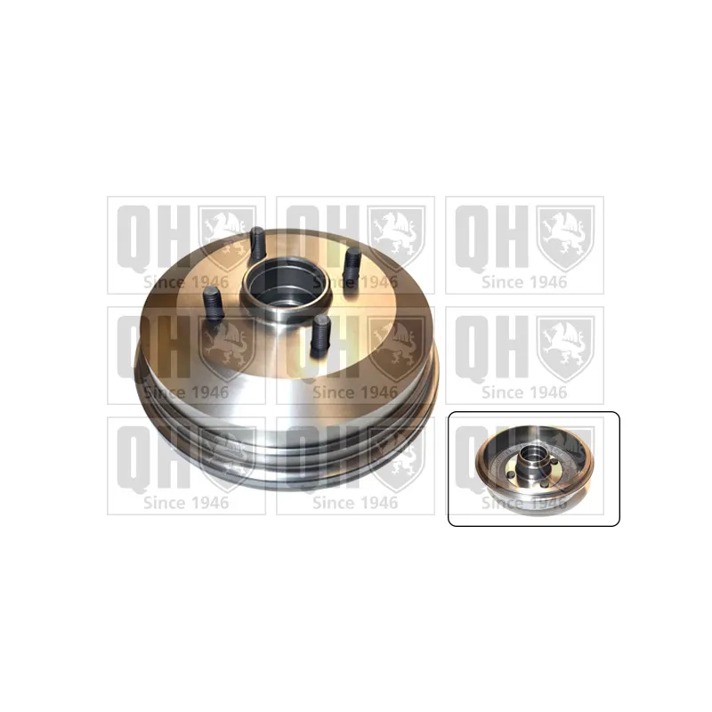 Tambour de frein QUINTON HAZELL BDR190