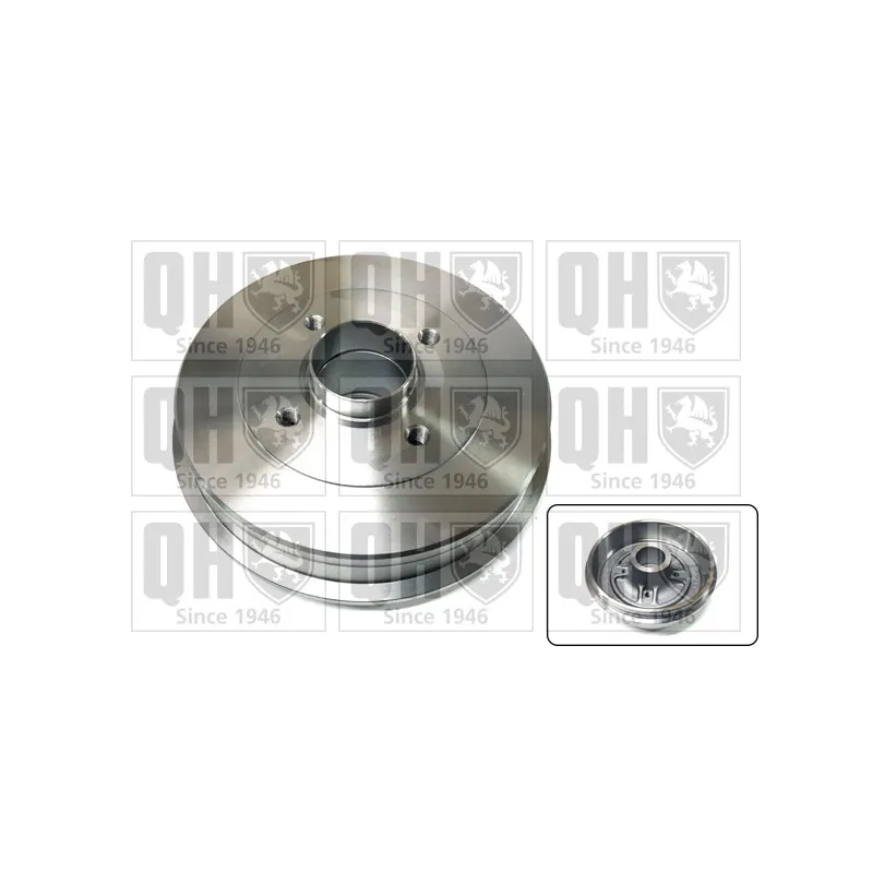 Tambour de frein QUINTON HAZELL BDR196