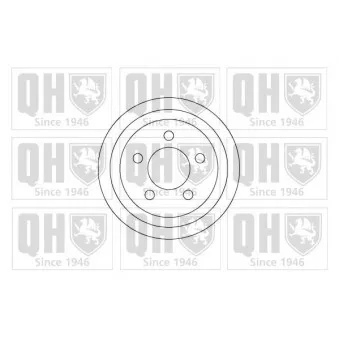 Tambour de frein QUINTON HAZELL BDR385