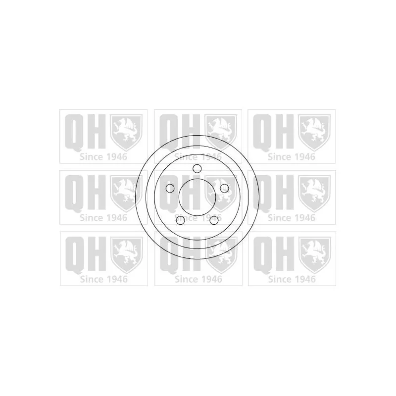 Tambour de frein QUINTON HAZELL BDR385
