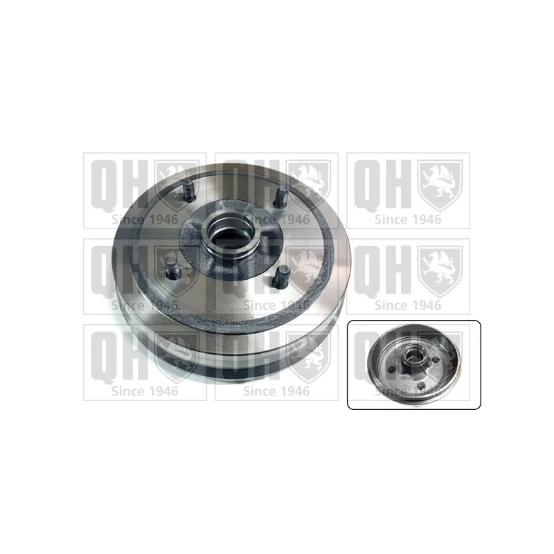 Tambour de frein QUINTON HAZELL BDR491