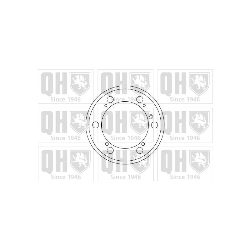 Tambour de frein QUINTON HAZELL BDR512