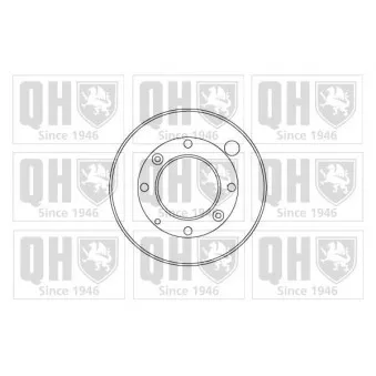Tambour de frein QUINTON HAZELL BDR555