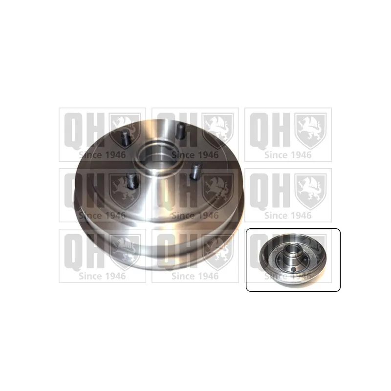 Tambour de frein QUINTON HAZELL BDR635