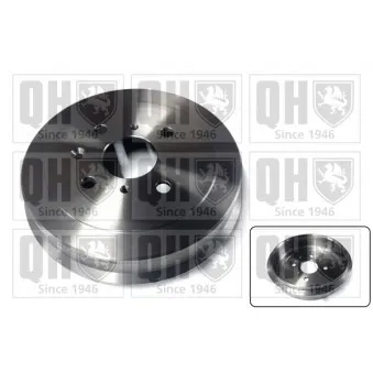 Tambour de frein QUINTON HAZELL BDR641