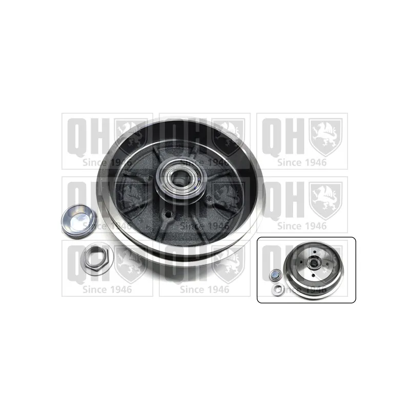 Tambour de frein QUINTON HAZELL BDR642