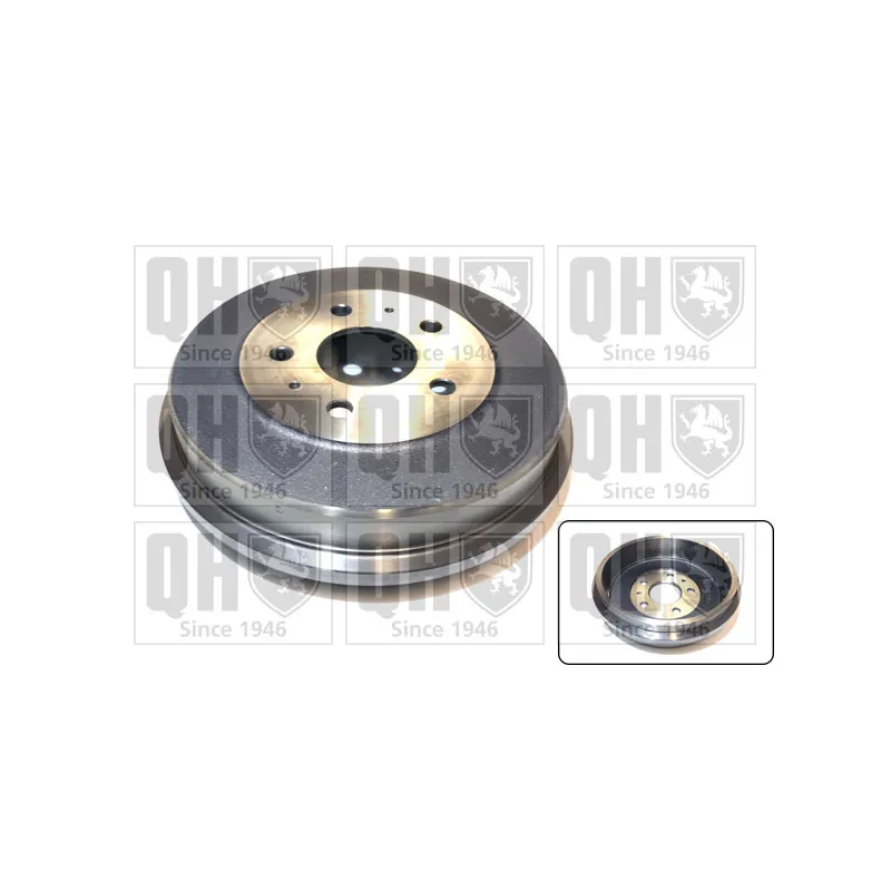 Tambour de frein QUINTON HAZELL BDR653