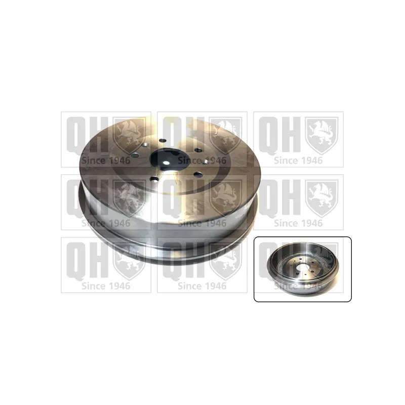Tambour de frein QUINTON HAZELL BDR655