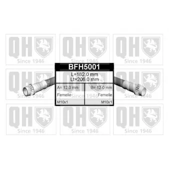 Flexible de frein QUINTON HAZELL BFH5001