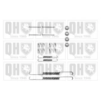 Kit d'accessoires, mâchoire de frein QUINTON HAZELL