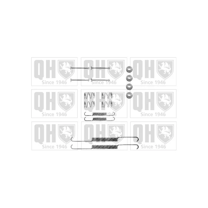 Kit d'accessoires, mâchoire de frein QUINTON HAZELL BFK203