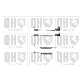 Kit d'accessoires, mâchoire de frein QUINTON HAZELL BFK209