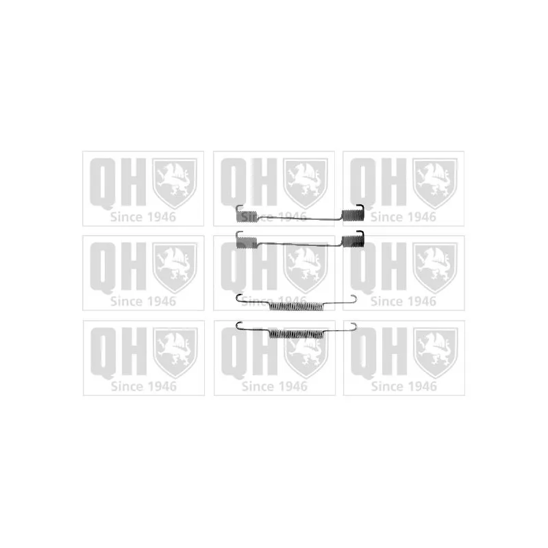 Kit d'accessoires, mâchoire de frein QUINTON HAZELL BFK209