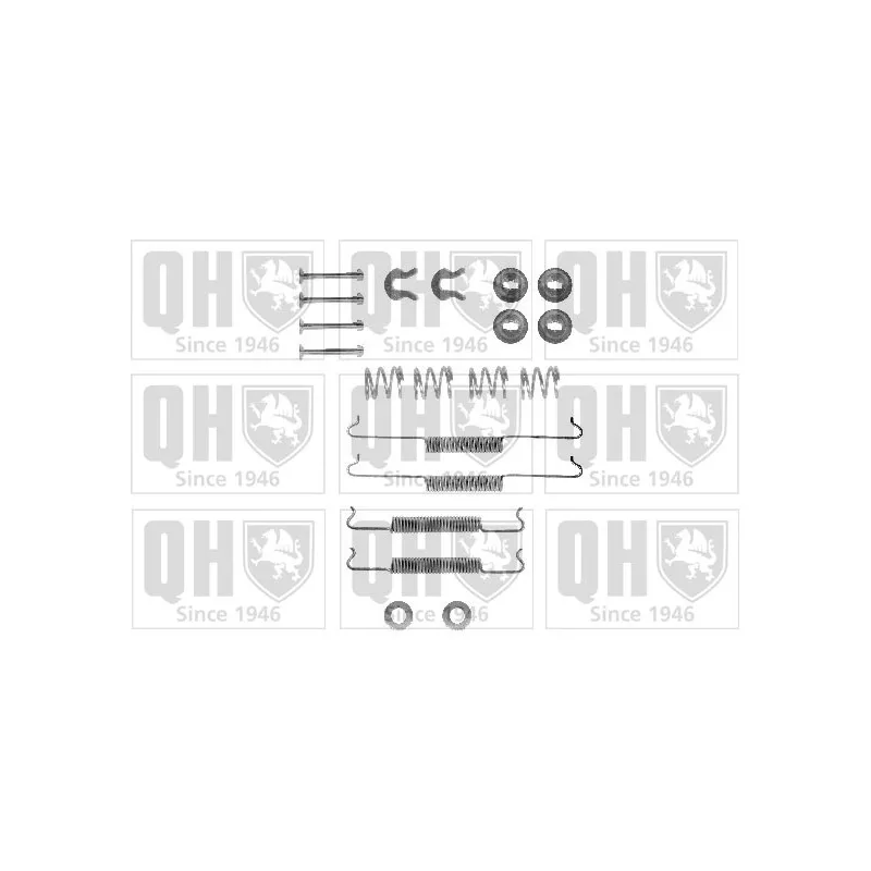 Kit d'accessoires, mâchoire de frein QUINTON HAZELL BFK211