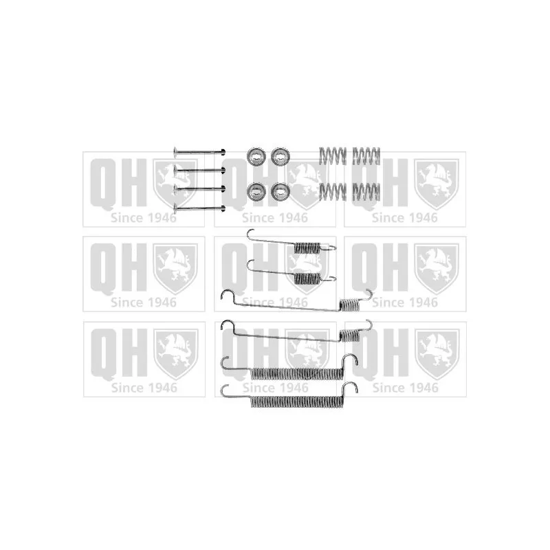 Kit d'accessoires, mâchoire de frein QUINTON HAZELL BFK214
