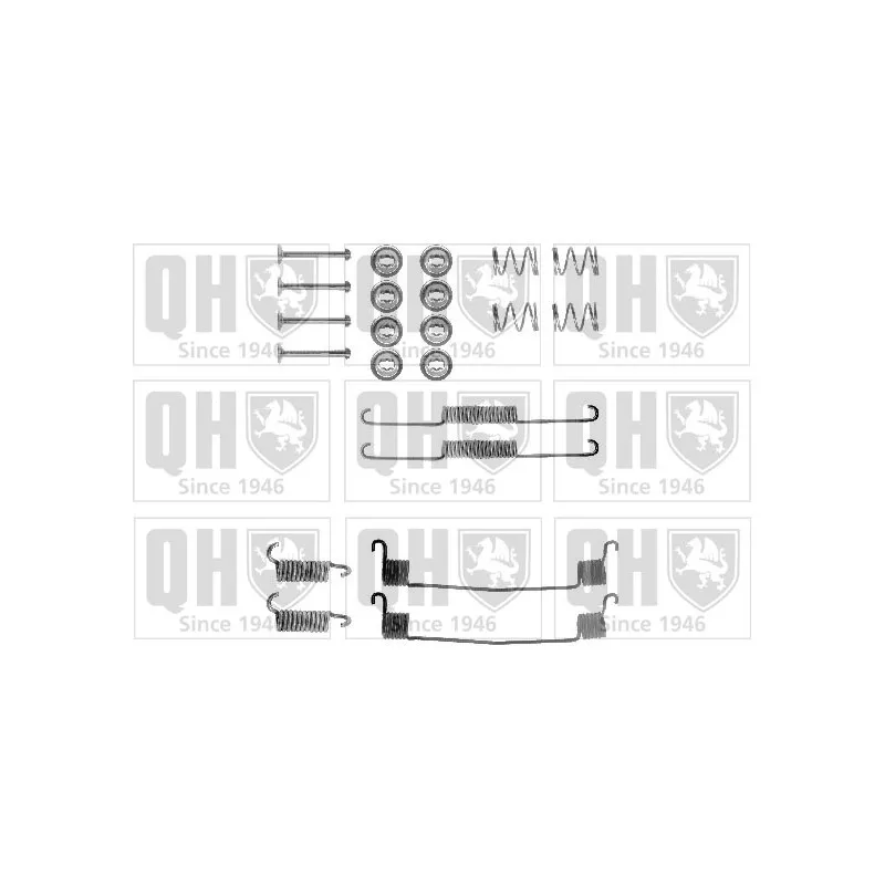 Kit d'accessoires, mâchoire de frein QUINTON HAZELL BFK222