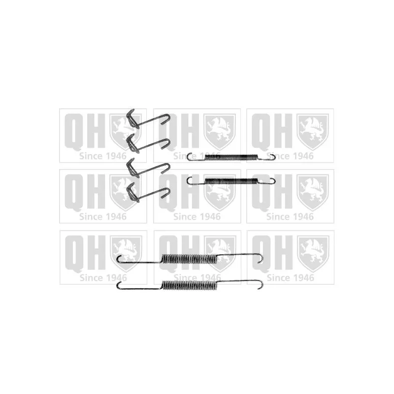 Kit d'accessoires, mâchoire de frein QUINTON HAZELL BFK224