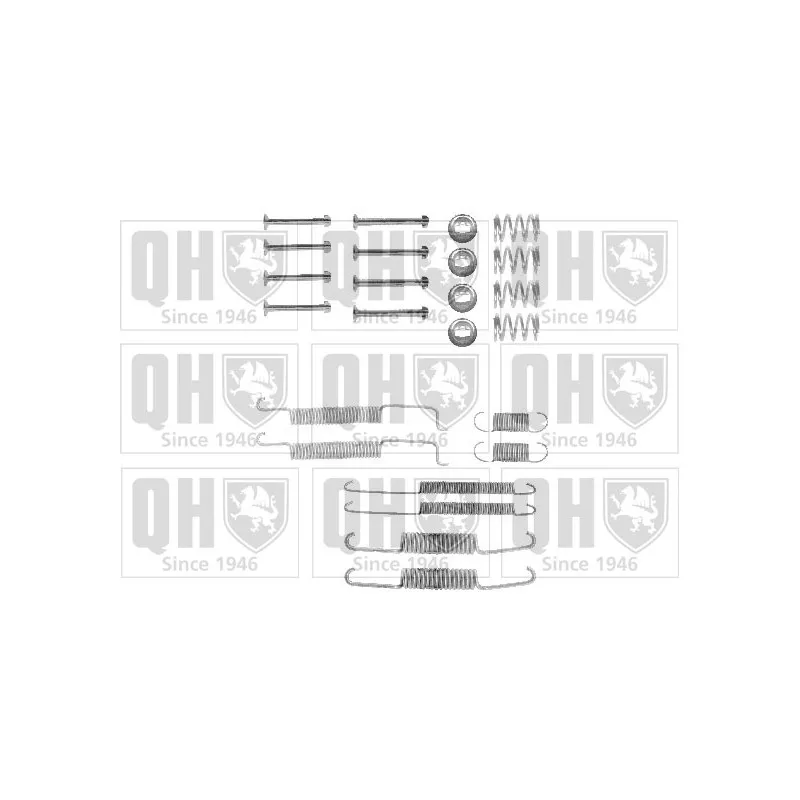 Kit d'accessoires, mâchoire de frein QUINTON HAZELL BFK225