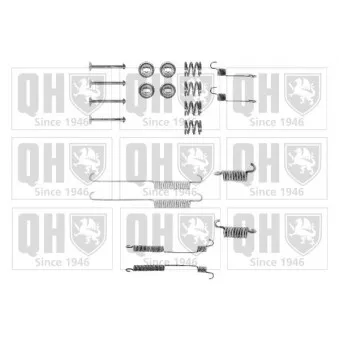 Kit d'accessoires, mâchoire de frein QUINTON HAZELL BFK237