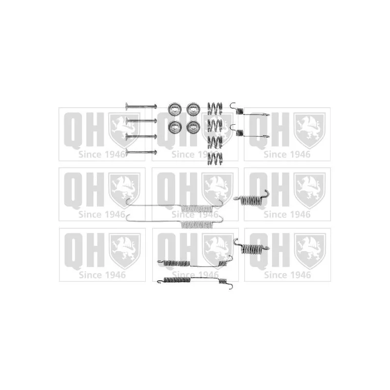 Kit d'accessoires, mâchoire de frein QUINTON HAZELL BFK237