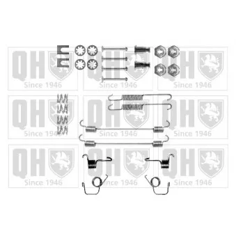 Kit d'accessoires, mâchoire de frein QUINTON HAZELL BFK247