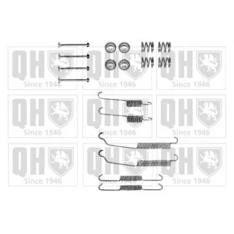 Kit d'accessoires, mâchoire de frein QUINTON HAZELL BFK248