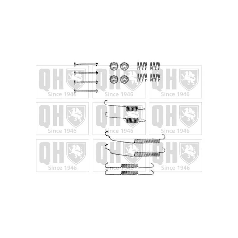 Kit d'accessoires, mâchoire de frein QUINTON HAZELL BFK248