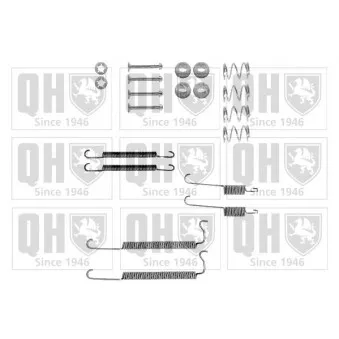 Kit d'accessoires, mâchoire de frein QUINTON HAZELL BFK250