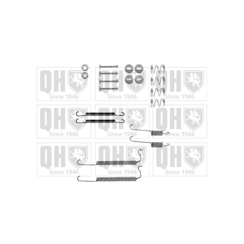 Kit d'accessoires, mâchoire de frein QUINTON HAZELL BFK250
