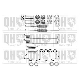 Kit d'accessoires, mâchoire de frein QUINTON HAZELL BFK256