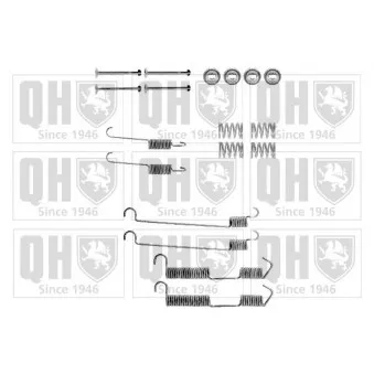 Kit d'accessoires, mâchoire de frein QUINTON HAZELL BFK260