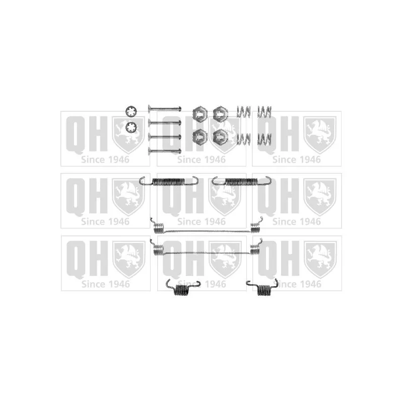 Kit d'accessoires, mâchoire de frein QUINTON HAZELL BFK262
