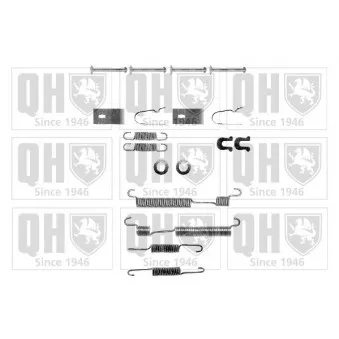 Kit d'accessoires, mâchoire de frein QUINTON HAZELL BFK263