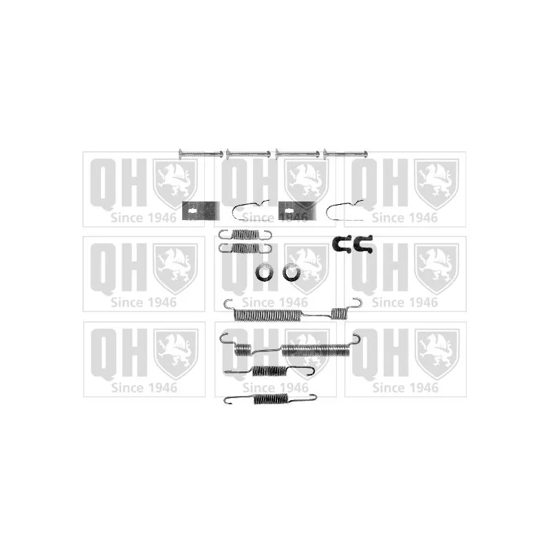 Kit d'accessoires, mâchoire de frein QUINTON HAZELL BFK263
