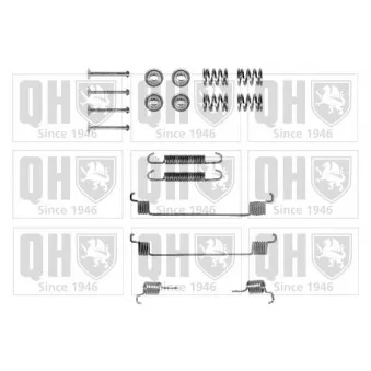 Kit d'accessoires, mâchoire de frein QUINTON HAZELL BFK271