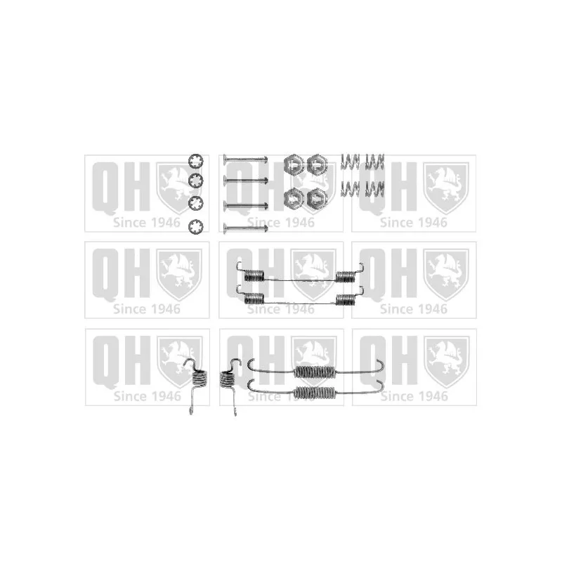 Kit d'accessoires, mâchoire de frein QUINTON HAZELL BFK273