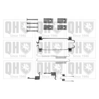 Kit d'accessoires, mâchoire de frein QUINTON HAZELL BFK274