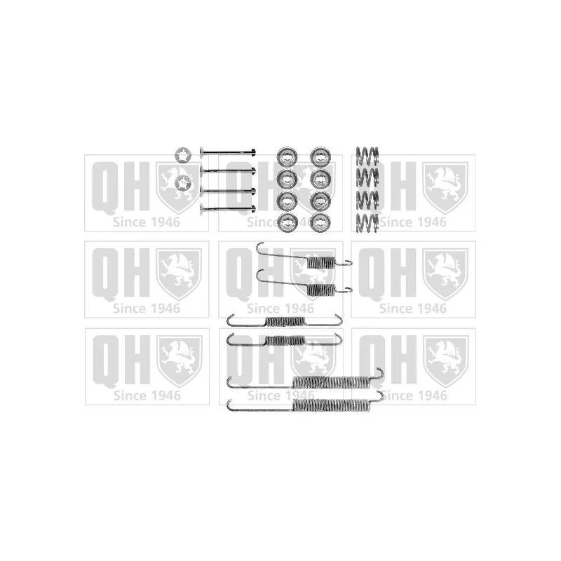 Kit d'accessoires, mâchoire de frein QUINTON HAZELL BFK276